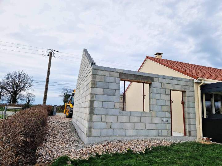 Extension maison Indre