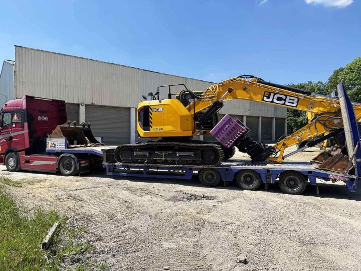 Engin de chantier Indre