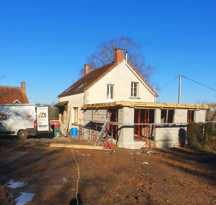 Gros œuvre et extension de maisons